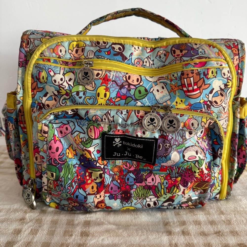 USED Tokidoki Ju-Ju-Be Backpack Sea Amo